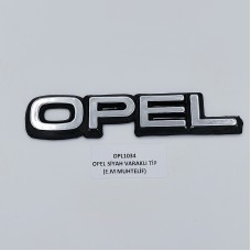 OPEL SİYAH VARAKLI TİP E.M YAZI