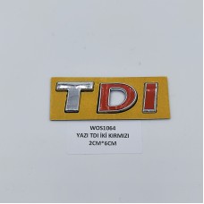 TDI (DI KIRMIZI) YAZI