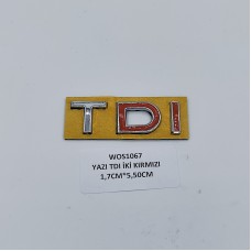 TDI YAZI (DI KIRMIZI)           